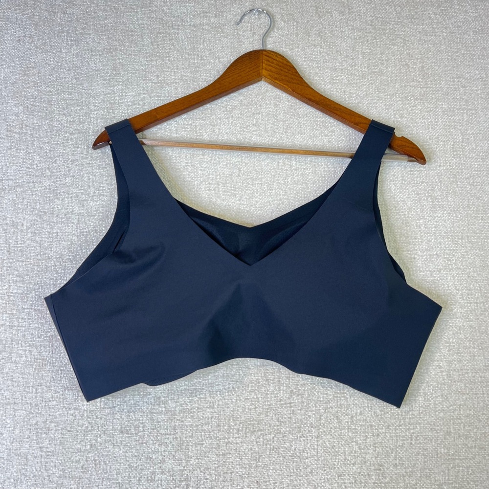 Honeylove Crossover Bra Black Wireless Seamless Bralette 3X LWBR0101 - Picture 2 of 5
